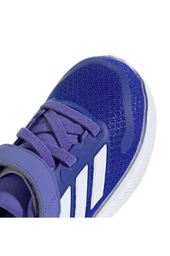 Adidas RUNFALCON 5 EL I Blauer Klett-Sneaker