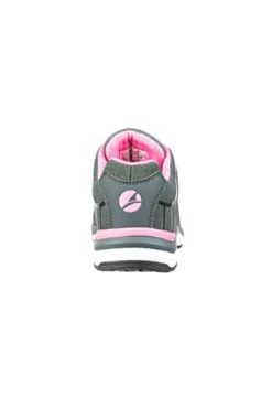 Albatros Twist Pink WNS Low S1P ESD HRO SRC Sicherheitsschuhe in Grau und Rosa