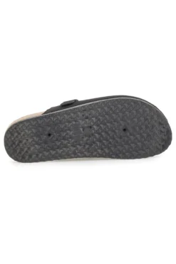 Altemberg 1310 Schwarze Schnallen-Clogs