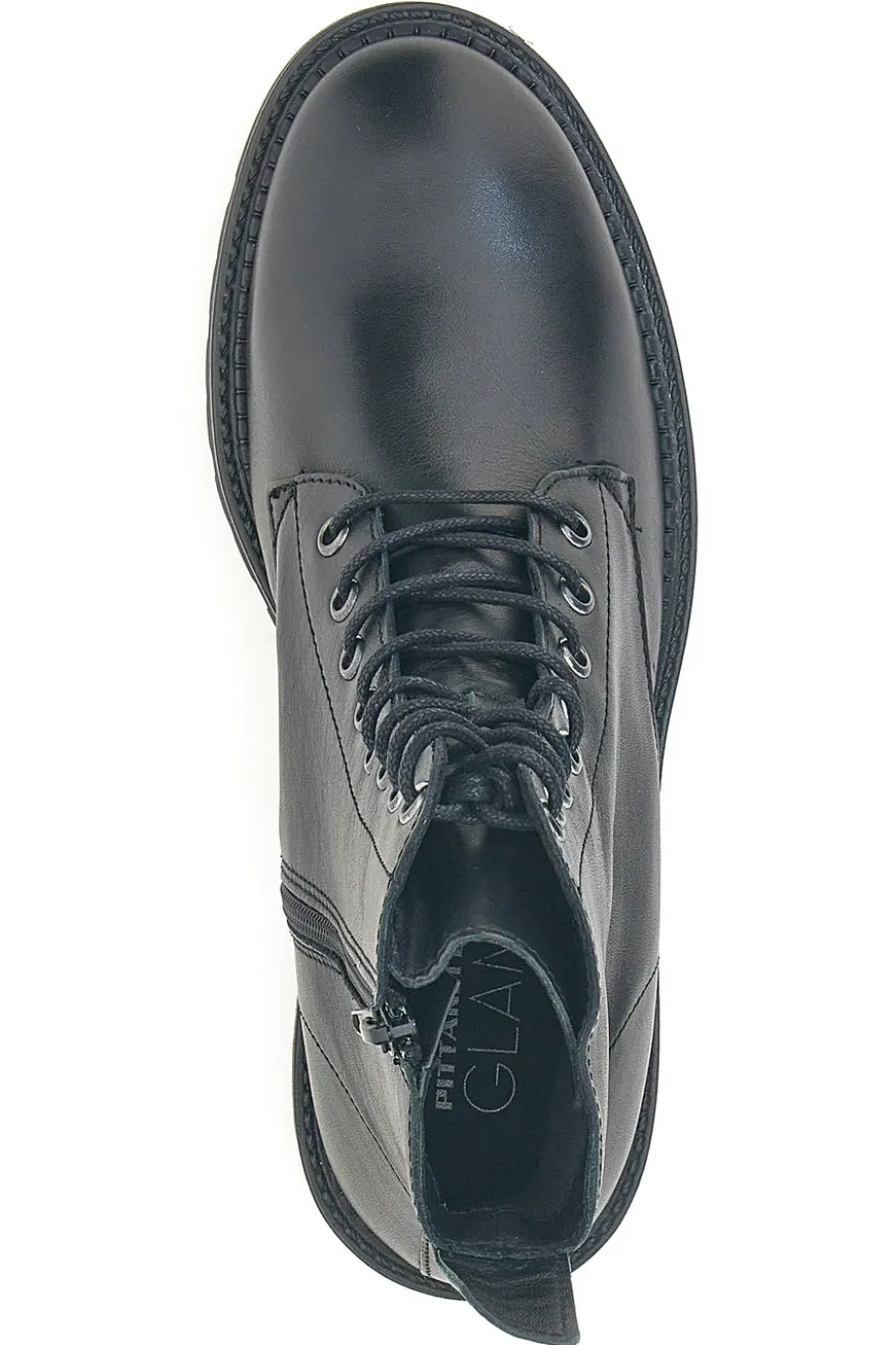 Anfibi neri in vera pelle Pittarello Glam 6435188