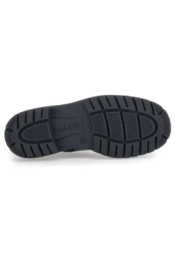 Anfibi neri platform con zip laterale e dettagli logati Levi's VCOO0021S