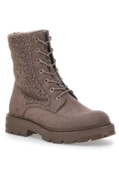 Anfibi Taupe con Pelo Esterno PITTARELLO LOVE 6904
