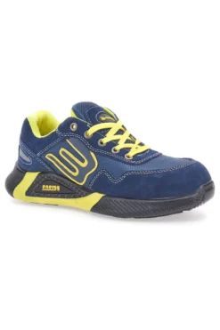 Antinfortunistiche blu giallo in pelle Blue Star BS180 S1PS SR