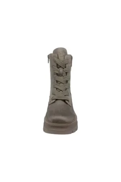 Bagatt D35ATS316469 warme Taupe-Reißverschlussstiefel mit Profilsohle
