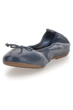 Ballerina blu in vera pelle Pittarello Look 818005