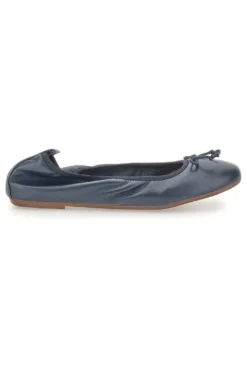 Ballerina blu in vera pelle Pittarello Look 818005