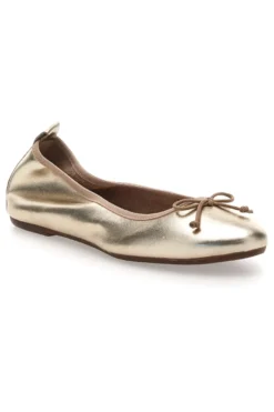 Ballerina platino in vera pelle Pittarello Look 818005