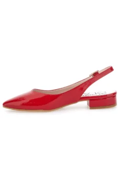 Ballerina rossa lucida Made in Italy Pittarello Glam 3101