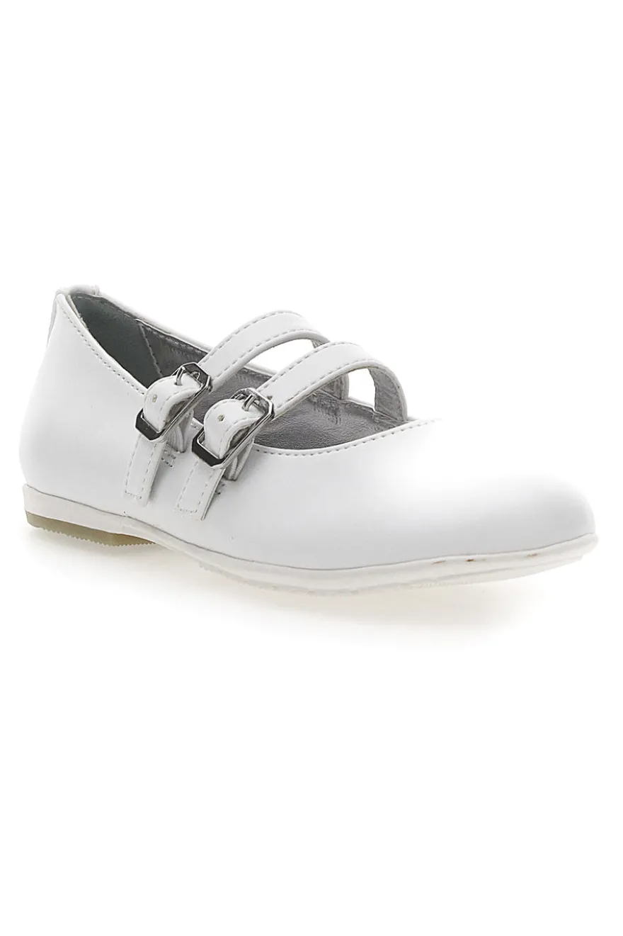 Ballerine Bianche Con Cinturini Laura Biagiotti AG17071