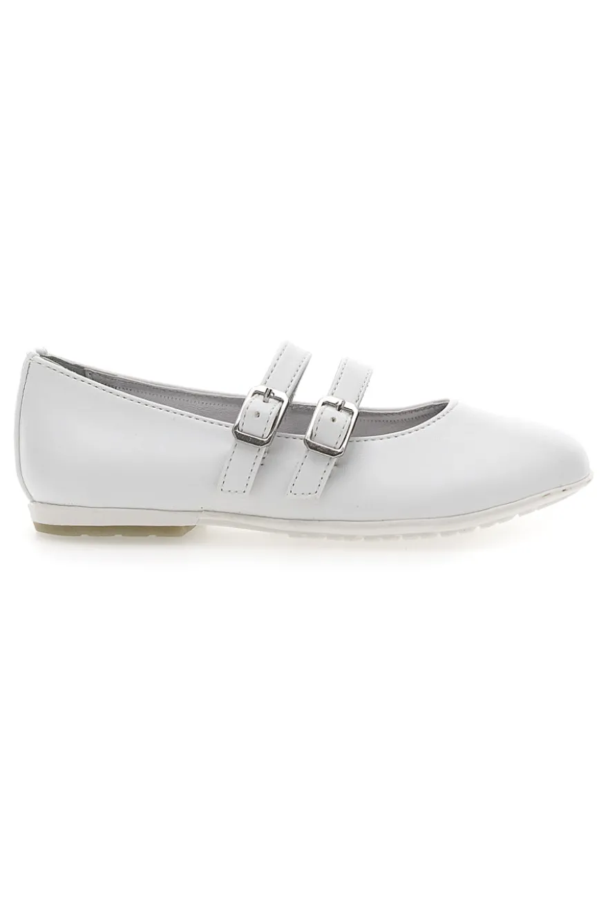 Ballerine Bianche Con Cinturini Laura Biagiotti AG17071