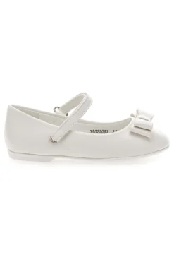 Ballerine Bianche con Cinturino e Fiocco GRAZIE GIRL 39G2509S