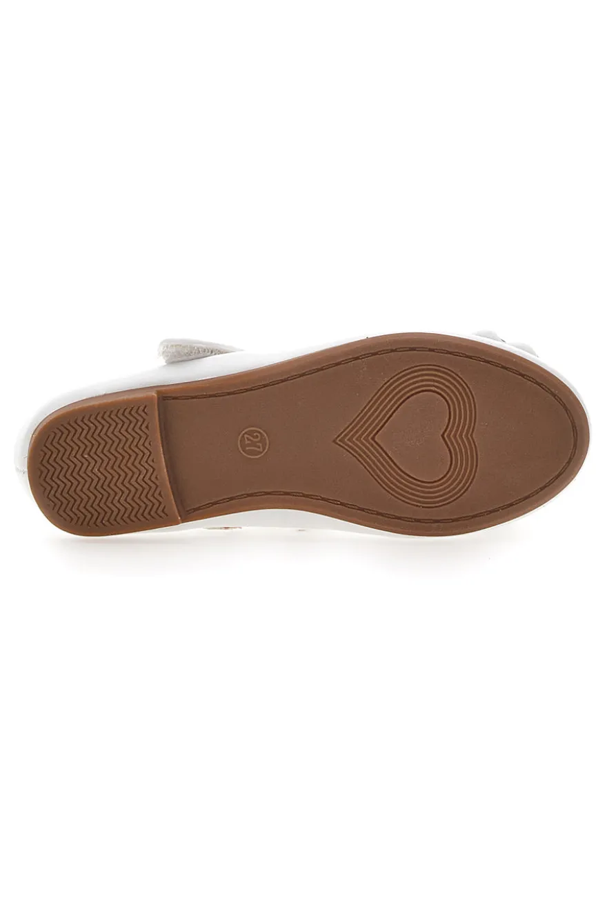 Ballerine Bianche con Fiocco a Fiore GRAZIE GIRL 39G2514S