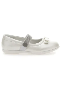 Ballerine Bianco Perlato Con Strass Energy 522