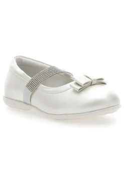Ballerine Bianco Perlato Con Strass Energy 522