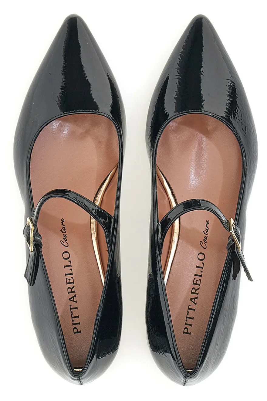 Ballerine Mary Jane Nere Pittarello Couture 903
