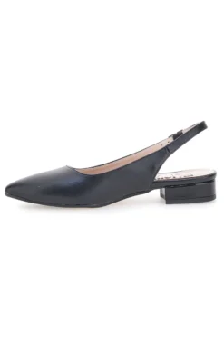 Ballerine Nere a Punta Pittarello Glam 3883