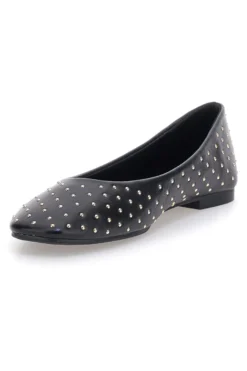 Ballerine nere con borchie The First IDEA13 da Donna