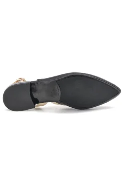 Ballerine Nere Made in Italy con cinturino Pittarello couture 6011