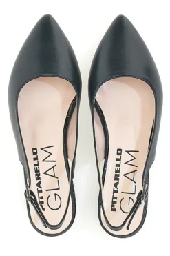 Ballerine Slingback Nere PITTARELLO GLAM 2883