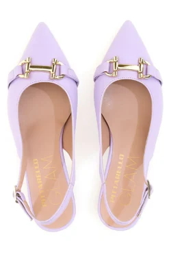 Ballerine Slingback Pittarello Glam 103007 Lilla