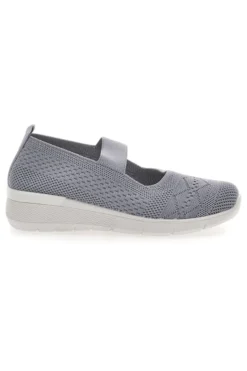 Ballerine Sportive Grigie con Cinturino Me & Me 090239