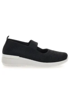 Ballerine Sportive Nere con Cinturino Me & Me 090236
