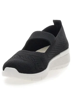 Ballerine Sportive Nere con Cinturino Me & Me 090236