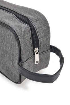 Beauty Case Grigio Con Cerniera Juice Oslo 079