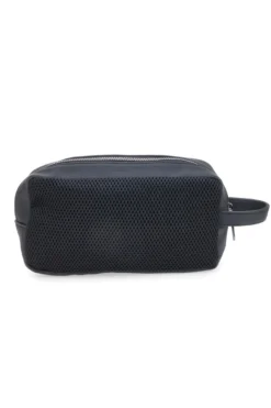 Beauty case nero con manico e zip frontale Biagiotti MOI LB25W-464/1/BUST