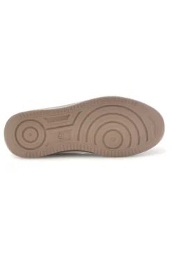 Beige Pantoletten aus perforiertem Stoff Mio tempo tf2508059