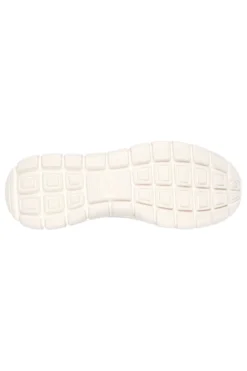 Beige Sneaker aus atmungsaktivem Mesh mit Skechers Track Front Runner Memory Foam-Innensohle