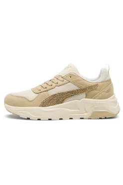 Beige und Creme Mesh Puma Trinity 2 Lt Topcat Turnschuhe