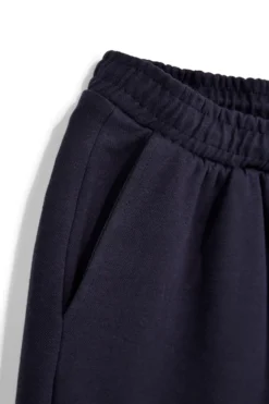 Bermuda blu tessuto in morbida maglia piqué con coulisse Pittarello Tierra pt-m-t-9076