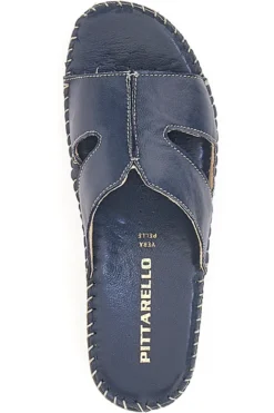 Blaue Keilpantoffeln Pittarello 42047