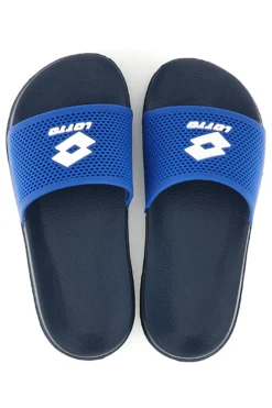 Blaue Pantoffeln mit Riemen Lotto Moku III Slide CL