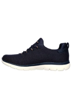 Blaue Sneakers mit Memory Foam-Sohle SKECHERS SUMMITS-BRIGHT BEZEL