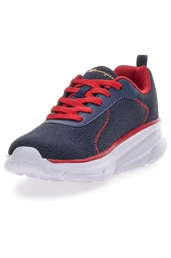 Blaue und rote Turnschuhe mit sportlicher Sohle Champion Hro Jb Gs Low Cut