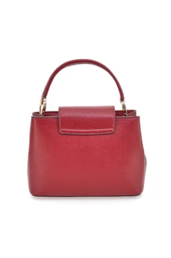 Borsa a mano bordò con scomparti interni Basile CLASS BA1272DOLL