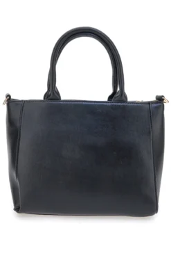 Borsa a mano nera con borchie e tracolla Guido Vietri K30,374,B016