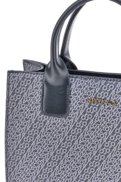 Borsa a Mano Nera Con Tracolla Aggiuntiva Roncato R5244,575