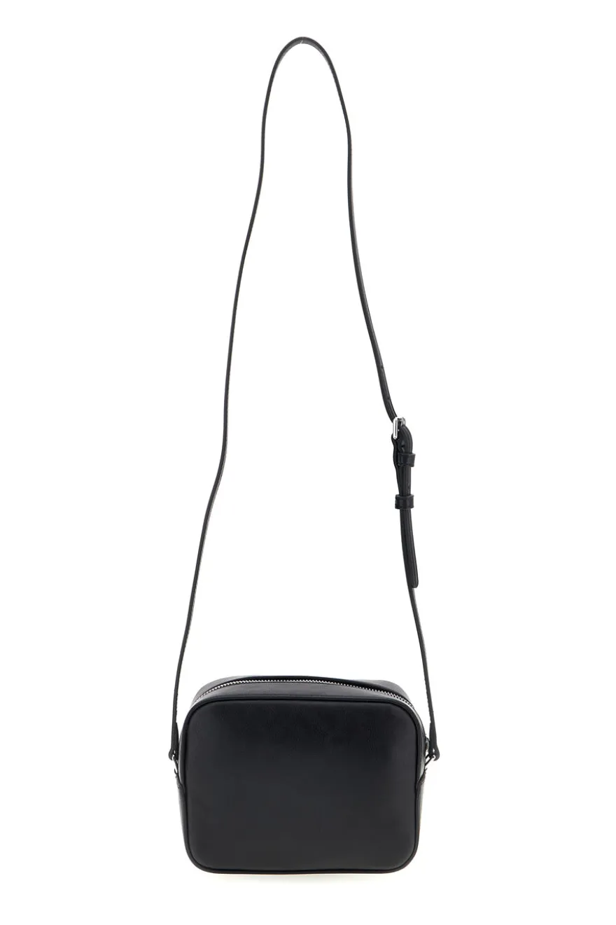 Borsa a Tracolla Nera con Logo in Rilievo Tommy Jeans 18451
