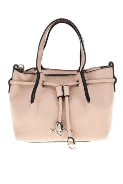 Borsa beige a mano con tracolla Me & me KX8988