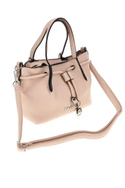 Borsa beige a mano con tracolla Me & me KX8988