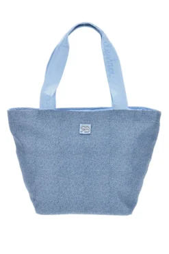 Borsa mare celeste con zip Renato Balestra 61030/MIAB3