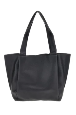 Borsa nera con patta e manici Prima riga BAGPITT002-B