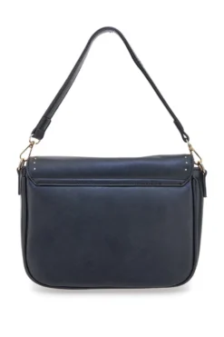 Borsa Nera con Tracolla e Manico Rimovibili Double Check 18242-4