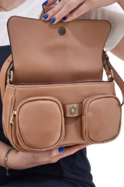 Borsa Rettangolare a Spalla con Tasche GUIDO VIETRI K30.365.B016