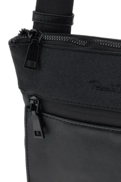 Borsello nero con tracolla regolabile Renato balestra COB 61991/M
