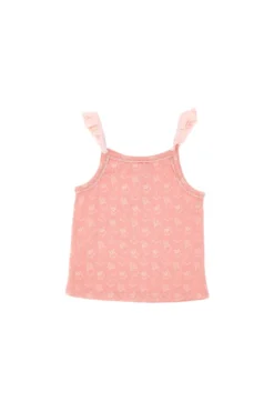 Canotta Con Taschino Rosa Pitt Kids PT-K-T-7033