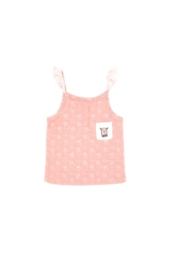 Canotta Con Taschino Rosa Pitt Kids PT-K-T-7033